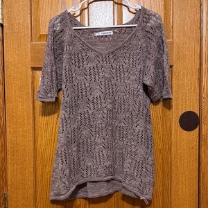 Maurices Taupe Knit Women's Blouse